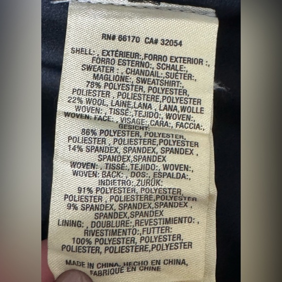 Anthropologie Sleeping on Snow Women’s Intarsia Sherpa Jacket Size M - Picture 10 of 11